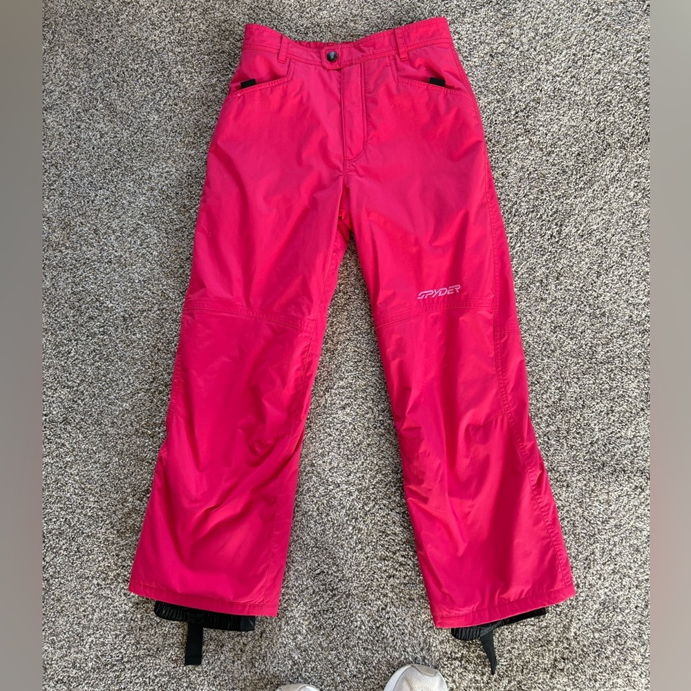 Spyder Kids' Pink Snow Pants